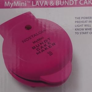 Nostalgia Mymini Lava & Bundt Cake